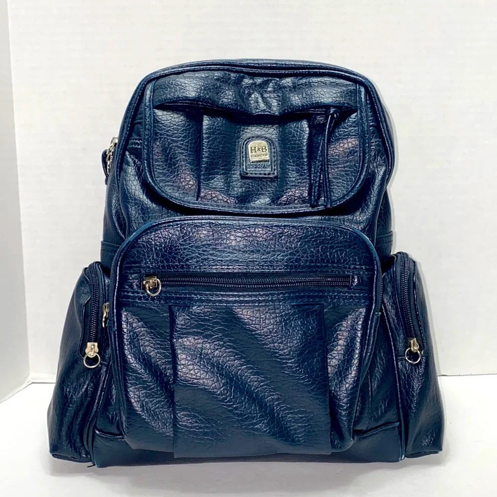 coach herman backpack HENRY IN PEBBLE LEATHER Black Plus robuste COACH Outlet Aiden Backpack In